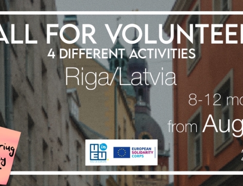Νέο!! 4 προγράμματα εθελοντισμού στη Λετονία για 12 και 8 μήνες!! Έναρξη: Αύγουστος 2022!