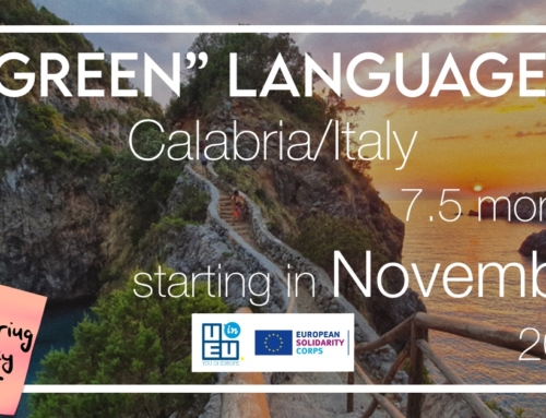 ΝΕΟ! Εθελοντικό πρόγραμμα «GREEN LANGUAGES» για 7.5 μήνες // Ιταλια, Καλαβρία!