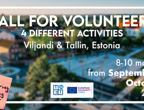 Νέο!! 4 προγράμματα εθελοντισμού στην Εσθονία στον τομέα της εκπαίδευσης (10 και 8 μήνες)!!