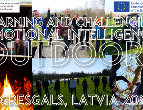 «Learning and Challenging Emotional Intelligence Outdoors» in Latvia from April 8 till May 8