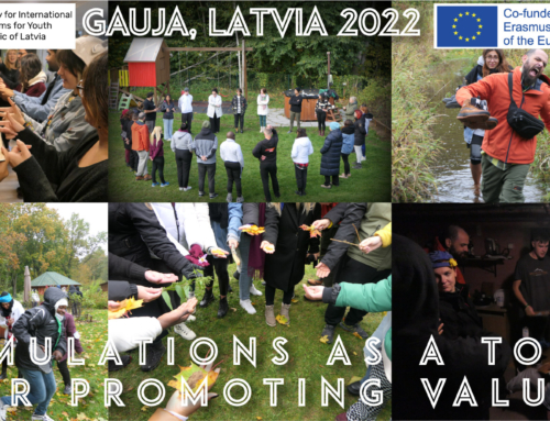 «Simulations as a Tool for Promoting Values» in Gauja, Latvia