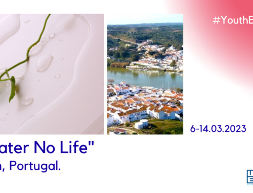Νέα Ανταλλαγή Νέων !! «No water No Life» στο Alcoutim της Πορτογαλίας 6-14/3/2023