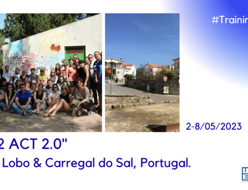Νέο TC!! «TIME 2 ACT 2.0» στην Πορτογαλία 2-8/5/2023